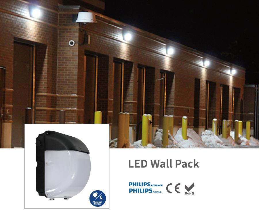 CCT 3000-6000K Außenwandpackung CE Rohs Approved CCT 3000-6000K Outdoor Wall Pack CE Rohs Approved