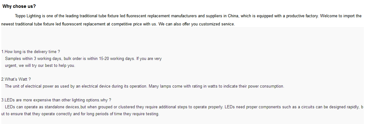 wall suspended led slim batten 65w SMD2835