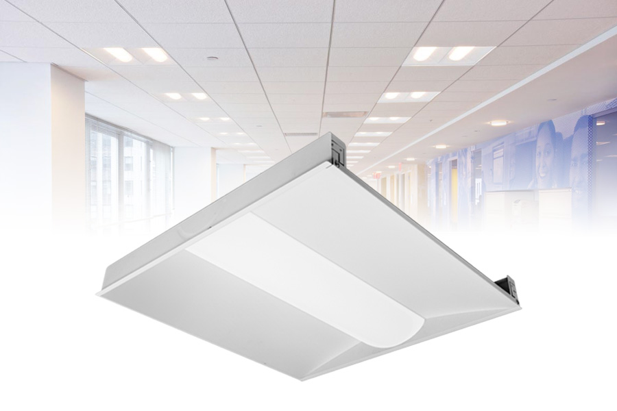 Hot sell 1-10v Dimming ledTroffer Light ETL Listed Office Light 50w 